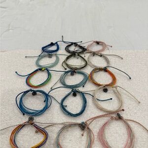 Pura Vida Multicolor String Bracelet Collection